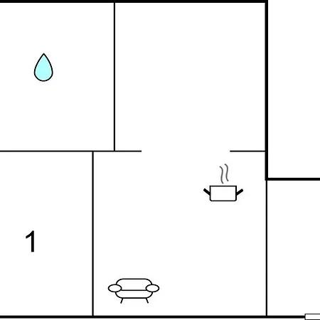 One-bedroom In Apartman *